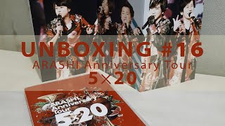 UNBOXING ARASHI Anniversary Tour 5×20 16 [upl. by Htor]