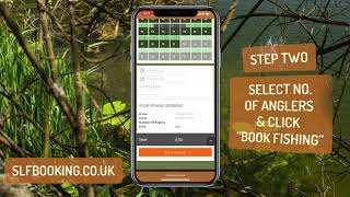 ELSONS BOOKING SYSTEM  Stanwick Lakes Fisheries [upl. by Dorca]