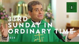 MASS FOR YOU AT HOME with Fr Mark De Battista – 33rd Sunday in Ordinary Time Yr B [upl. by Sitof85]