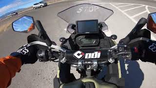 How Does the New KLR do at Highway Speeds [upl. by Finlay696]