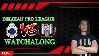 🚨 🔵 Club Brugge v 🟣 Anderlecht  Live BELGIAN PRO LEAGUE Watchalong [upl. by Everara]