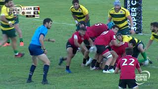 Lusitanos v Castilla y Leon Iberians  Highlights Rugby Europe Super Cup 2021 [upl. by Kliber]