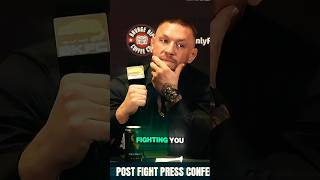 😱 Conor’s McGregor Shocking Message to His Haters👀💥🤬 shorts youtubeshorts trending [upl. by Merrilee732]