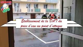 TUTO TEE  Etablissement de la DAT de la prise deau vers le point dattaque [upl. by Bully]