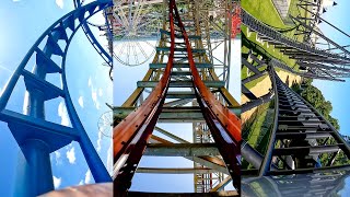 Every Roller Coaster at Energylandia All 17 Coasters Front Seat POV [upl. by Ezana657]