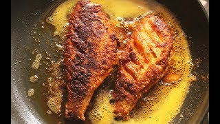 Kilimeen Varuthathu  Pink Perch Fry  Kerala Style Fish Fry [upl. by Silirama867]