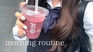 ｛routine｝来世は白いお部屋に住みたい女子高校生の朝の支度☀️👩🏻‍🎓  morning routine [upl. by Lady]