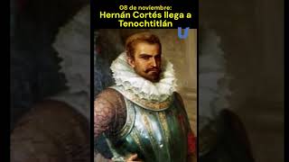 Hernán Cortés llega a Tenochtitlán shorts historiacultural culturageneral [upl. by Aihcats]