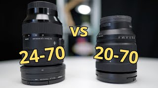 Lens Wars Sony 2070mm F4 G vs Sigma 2470 F28 Revealed [upl. by Giorgia853]