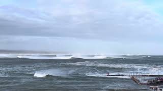 Famous Stilbaai harbour wall under water 16 Sept 2023 [upl. by Uolymme]