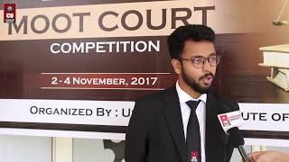 2nd National Moot Court Competition  Chandigarh University [upl. by Negeam]