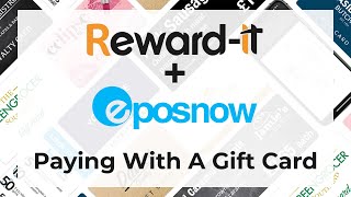 RewardIt and Epos Now  Paying With A Gift Card [upl. by Aisekal]