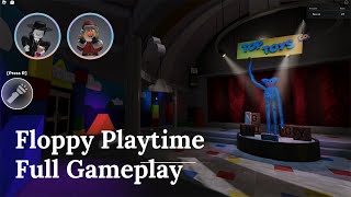 ROBLOX Floppys Playtime  Full Walkthrough No Commentary [upl. by Joashus]