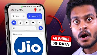 😱 How to Get 5G Data in Jio in 4G Mobile  4g Phone Me 5g Internet Kaise Milega Jio SIM Pe [upl. by Urson]