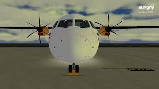 Aurigny ATR 72600 Trailer [upl. by Steddman]