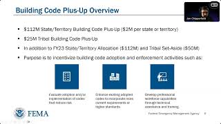 Deep Dive  FEMAs BRIC grant FY23 Codes Plus Up [upl. by Droflim]