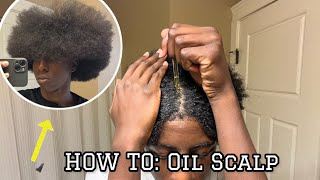 How To Properly Oil hair For Hair Growth [upl. by Farrel907]