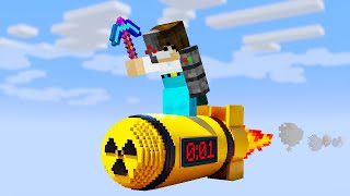 Minecraft But Its On 1 Nuke Block [upl. by Armyn371]