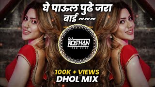 Ghe Paul Pudhe Jara  Dhol Mix  Dj Rg Pune  घे पाऊल पुढे जरा Marathi Dj Song [upl. by Nalor]