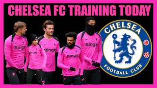 Cole Palmer Joao Felix Sancho Nkunku ALL Smile Chelsea Training  Conference League [upl. by Rezzani]