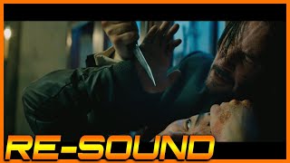 John Wick 3 Keanu Reeves  GUN STORE FIGHT【RESOUND🔊】 [upl. by Hu]