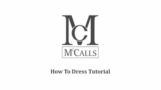 McCalls  How to dress [upl. by Carbo]