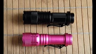 SKYWOLFEYE amp BRELONG Flashlights Cheap budget options [upl. by Bjorn]