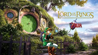 The Shire theme Lord of the Rings meets The Legend of Zelda Ocarina of Time [upl. by Mastrianni]