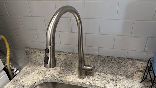 Kohler Simplice High Arch Pull Down 3Spray Faucet [upl. by Britteny]