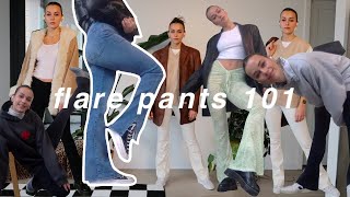 How to style flared pants [upl. by Meadows785]