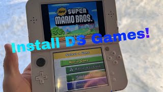 How to play Nintendo DS games on your modded 3DS [upl. by Rech]