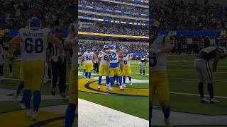 This angle of the gamewinning play 🤌 nfl shorts rams [upl. by Nimesay586]