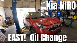 Kia Niro Oil Change for Dummies [upl. by Fielding]