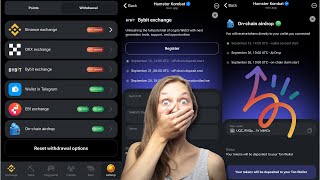 How To Connect Any Wallet On Hamster Kombat Airdrop  OnChain Or offChain  Free Ton Coin Giveaway [upl. by Enotna]