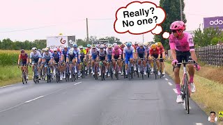 When Nobody Wants to go in the Breakaway with You  Tour de France 2023 Stage 11 [upl. by Perkins]