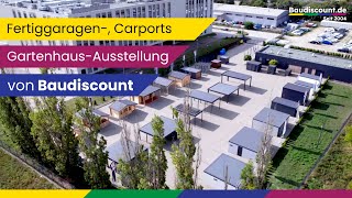 Wir schaffen Platz  Europas größte Ausstellung von Garagen Fertiggaragen Carports Gartenhäusern [upl. by Einafpets]