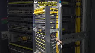 The most healing and plesant cabling process in the data centers structured cabling project [upl. by Merrile]