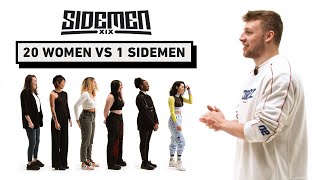 20 WOMEN VS 1 SIDEMEN HARRY EDITION [upl. by Gnehc]