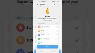 Major Airdrop Token Distribution and Criteria [upl. by Eleda478]