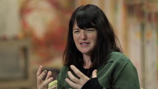 Artist Fiona Lowry in her studio [upl. by Kcirde]