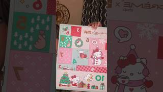 HELLO KITTY HOLIDAY ADVENT CALENDAR UNBOXING youtubeshorts [upl. by Wiener]