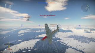 War thunder CR 714 vs Bf109a reversal [upl. by Aiek]