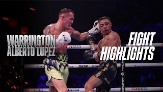 FIGHT HIGHLIGHTS  Josh Warrington vs Luis Alberto Lopez [upl. by Jehoash]