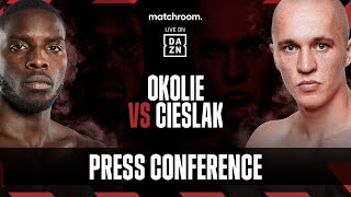 Lawrence Okolie vs Michal Cieslak Plus Undercard Press Conference [upl. by Aviv]