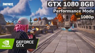 GTX 1080  Ryzen 5 5500  Fortnite Performance Mode [upl. by Ellerihs]