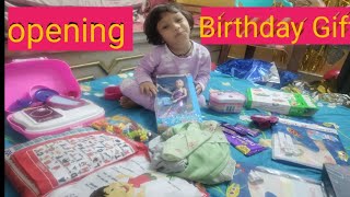 Birthday Gift 🎁 Opening Full video ridhicutegirl2021 🎂Birthday Celebration Video Full video [upl. by Haman]