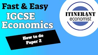 IGCSE Economics 0455  Solving Paper 2 [upl. by Nakashima]