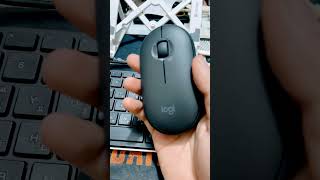 Logitech Pebble M350 unboxing review keyboard mouse logitech [upl. by Irafat]