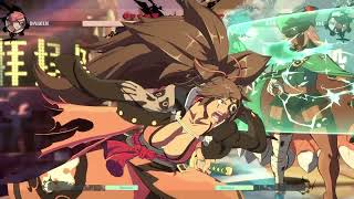 Random fun Baiken gameplay in Guilty Gear Strive [upl. by Nasya]