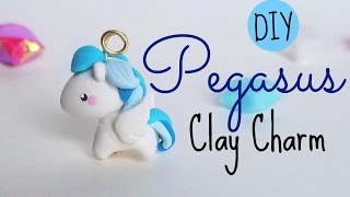 DIY Pegasus Clay Charm [upl. by Hawk]